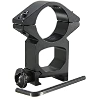 MASUNN 25mm de Alto Perfil Anillo Alcance Weaver Rail Mount 20mm Picatinny para Linterna
